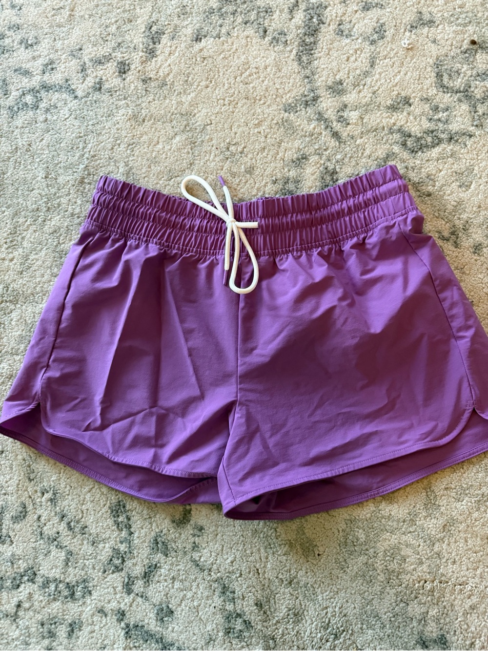 Eddie Bauer Tidal High Rise Shorts Purple Size M NWOT